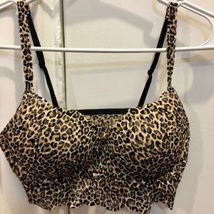 PINK Leopard Bralette